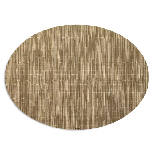 Chilewich Bamboo Oval Placemat, 19.25&#34; x 14&#34;