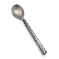 Sur La Table Antique Pewter Demitasse Spoon