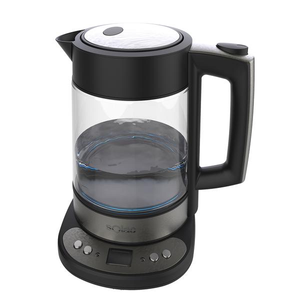 Solac Aroa Adjustable Temperature Cordless Glass Kettle - thumbnail 6