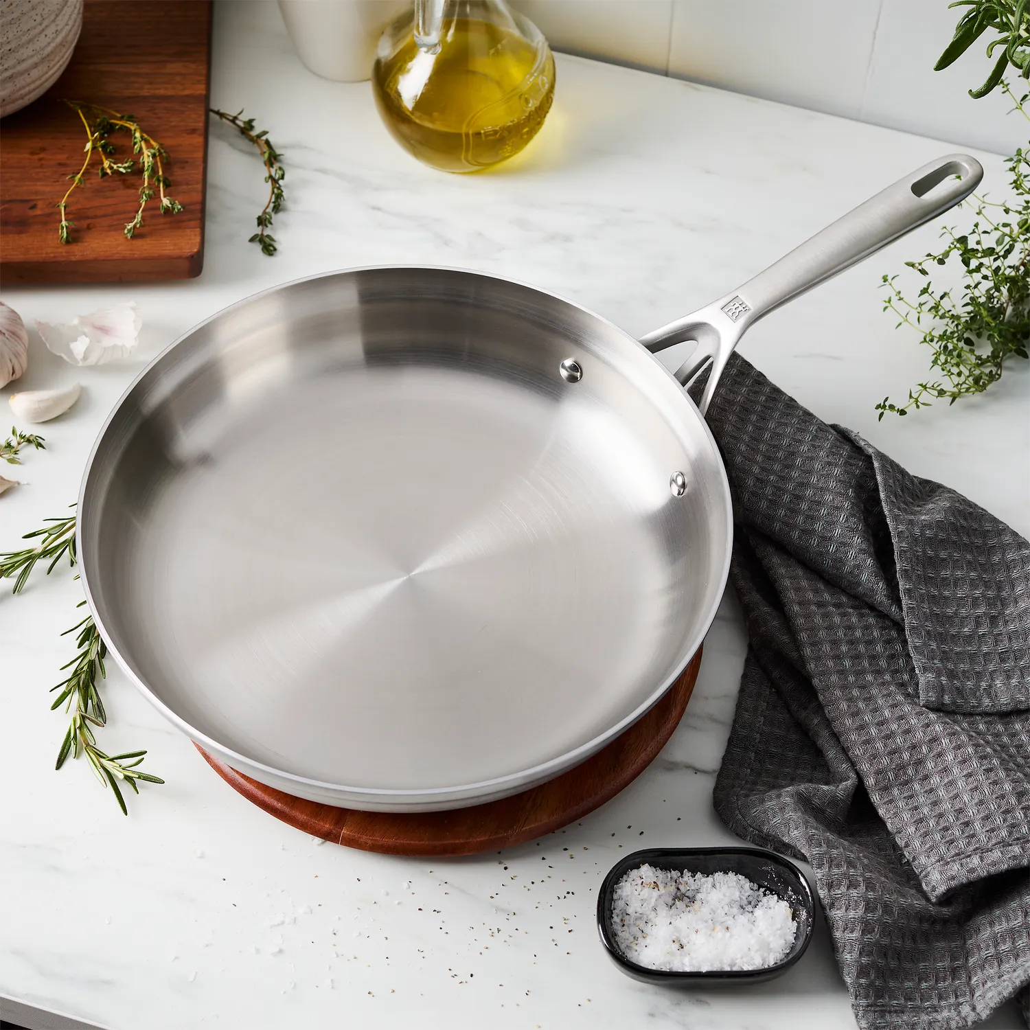 Zwilling Motion Stainless Steel Skillet