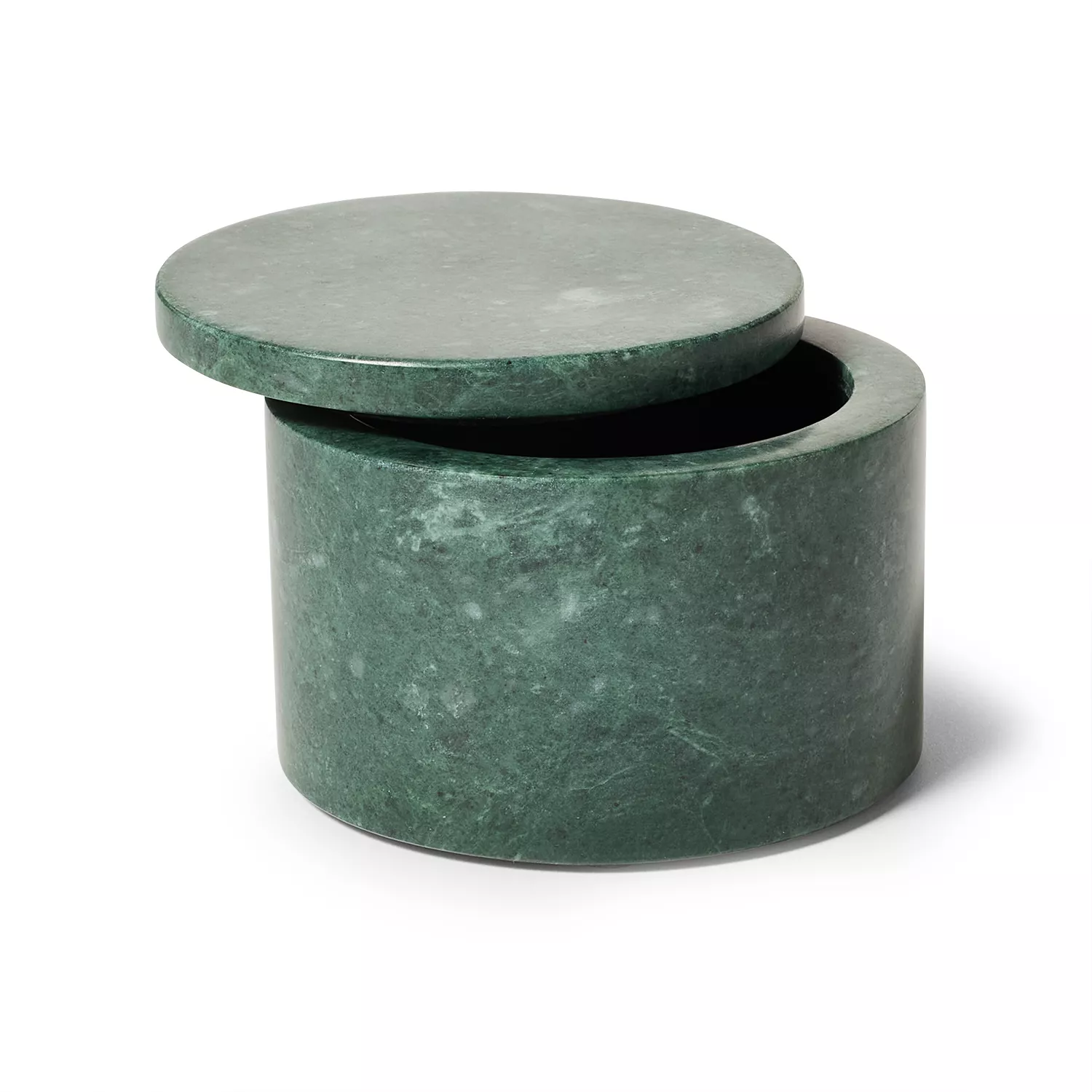 Sur La Table Marble Salt Keeper (Dark Green)