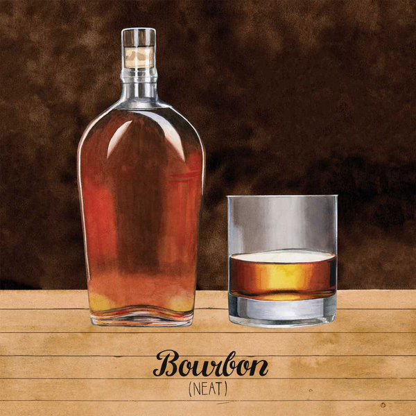 PPD Bourbon Cocktail Napkins, Set of 20