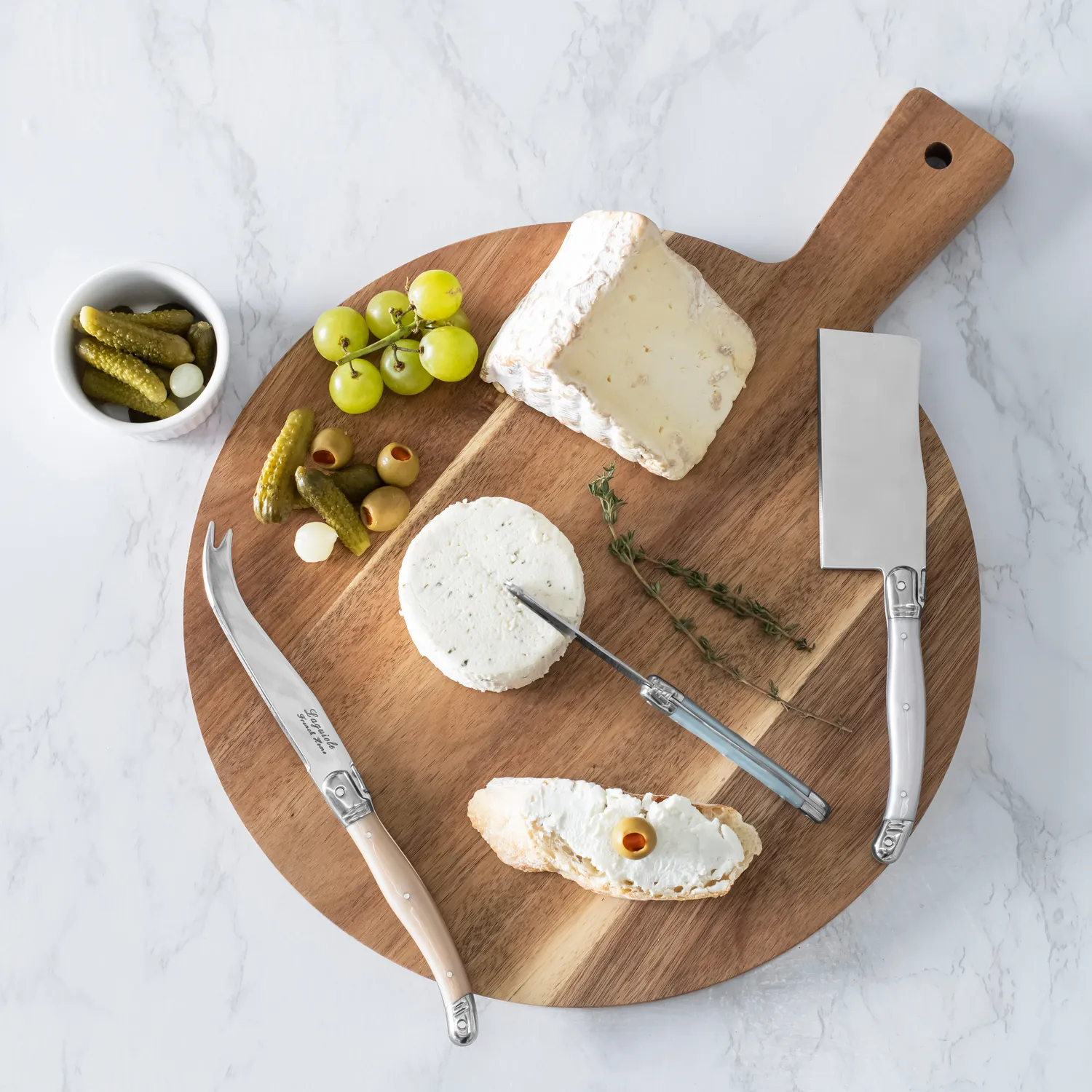 French Home 3-Piece Laguiole Cheese Knife Set