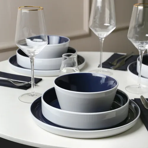 Stone Lain Elica Stoneware 12-Piece Dinnerware Set