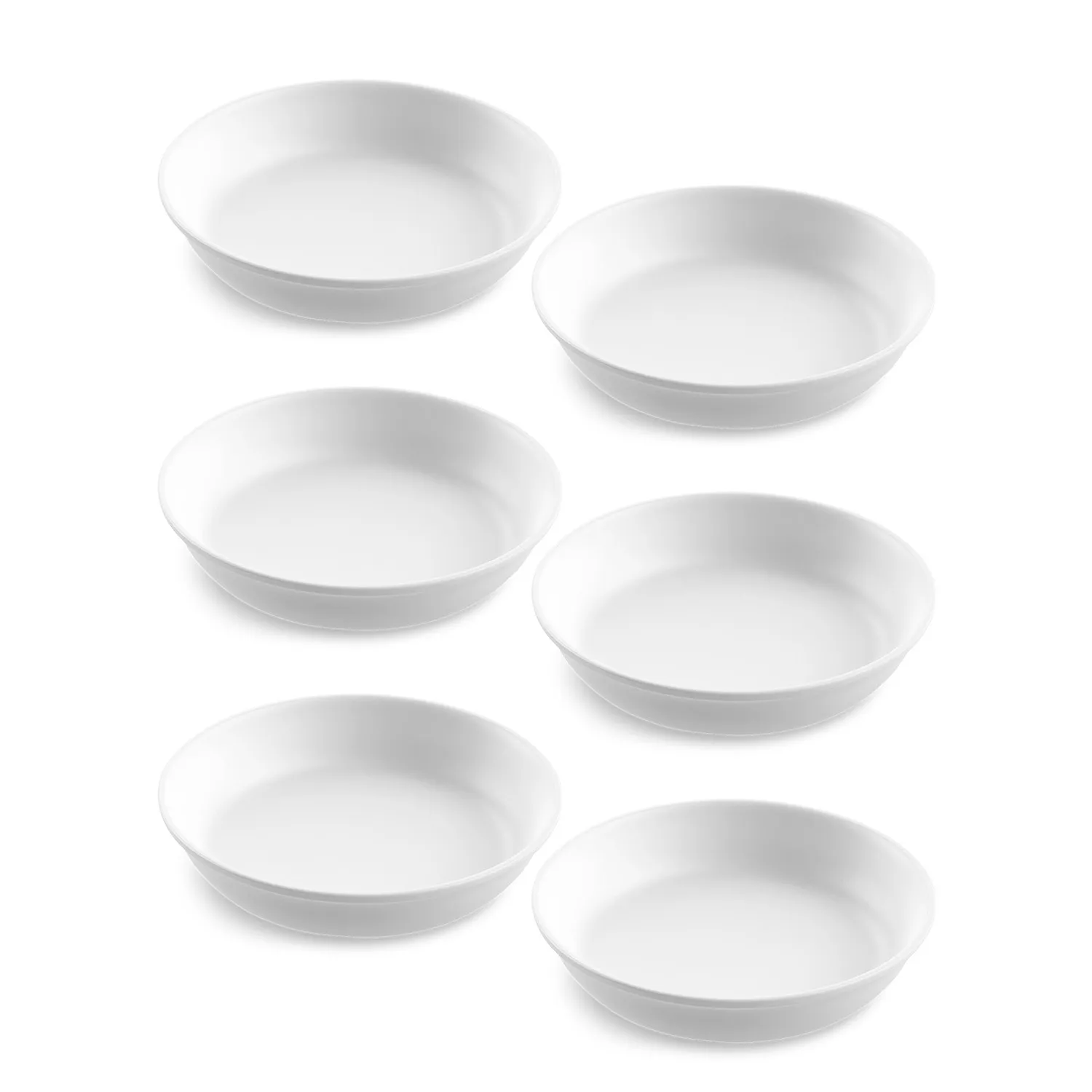 Tar Hong Edge Melamine Pasta Bowls, Set of 6