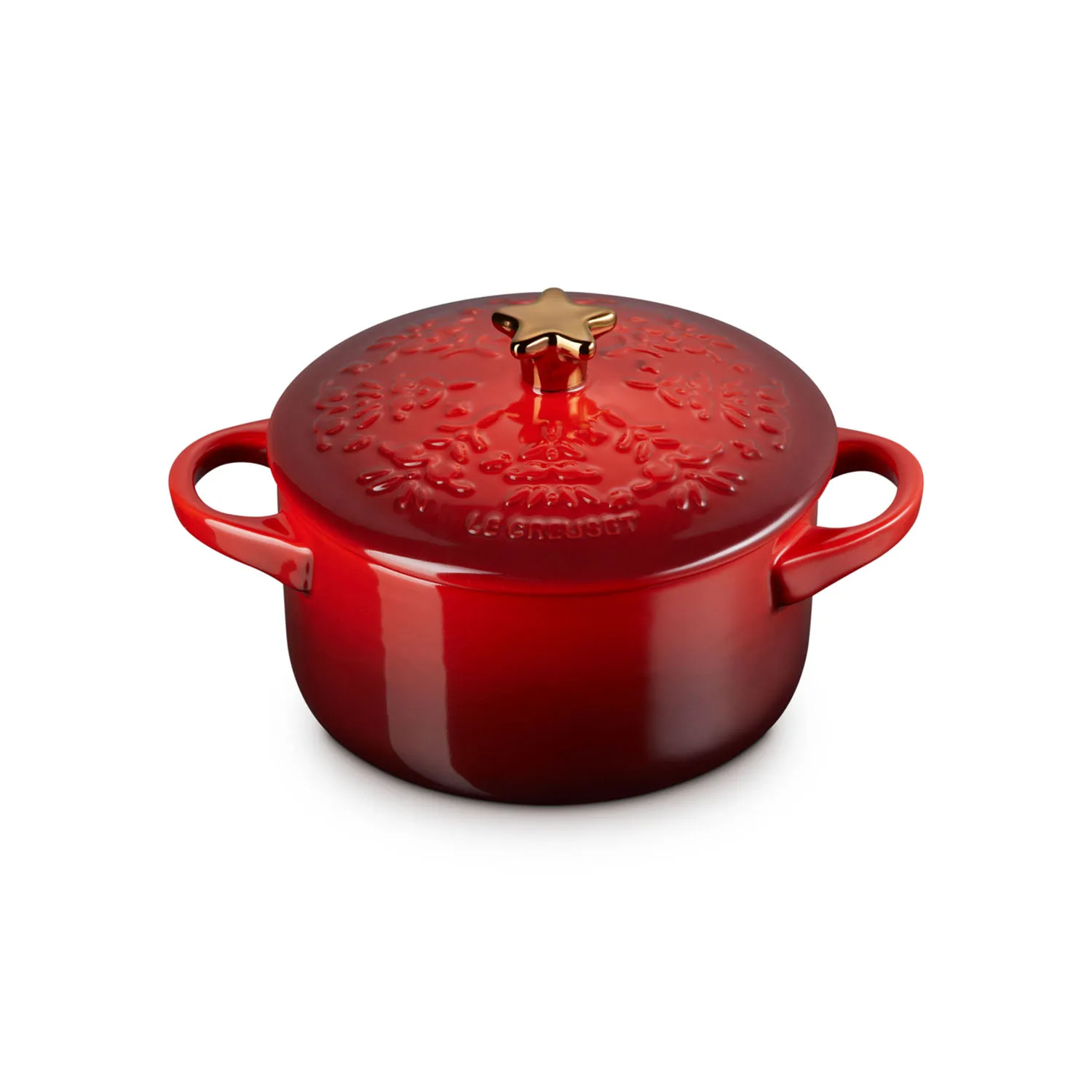 Le Creuset Stoneware Mini Cocotte with Star Knob, 24 oz.