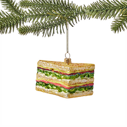 Sur La Table Club Sandwich Ornament