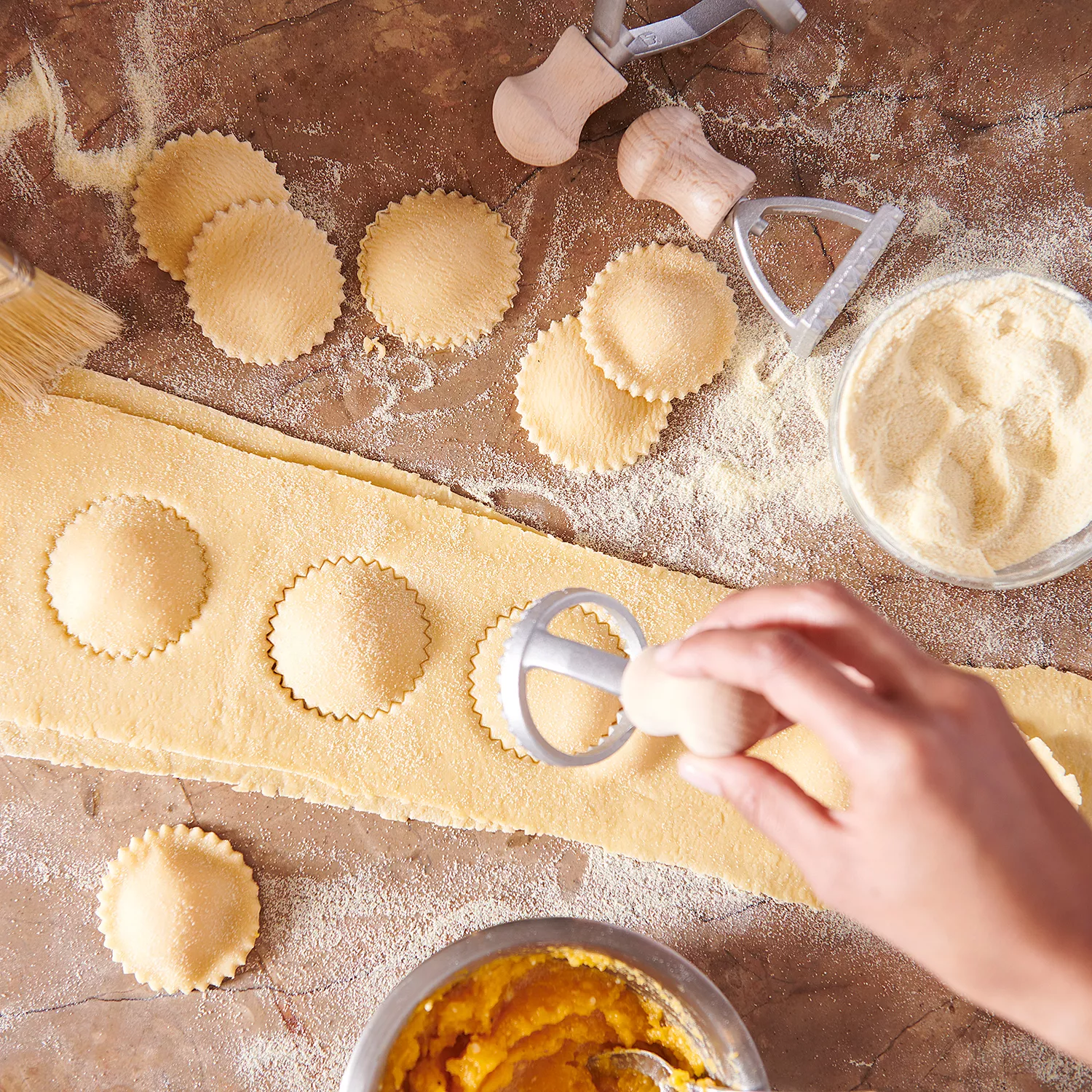 Eppicotispai Tagliatelle Rolling Pasta Cutter – Breadtopia