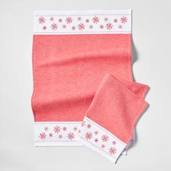 Sur La Table Snowflake Waffle Towels, Set of 2