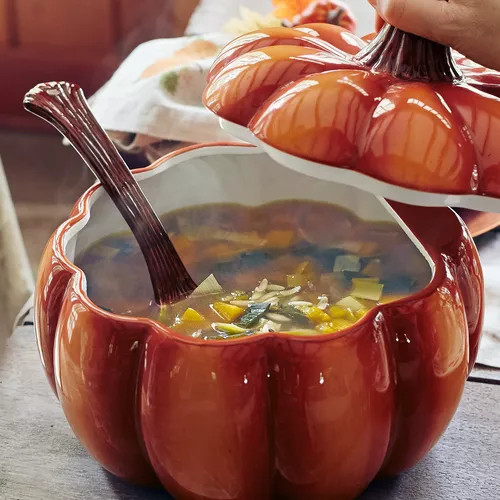 Pumpkin and Pastina Soup