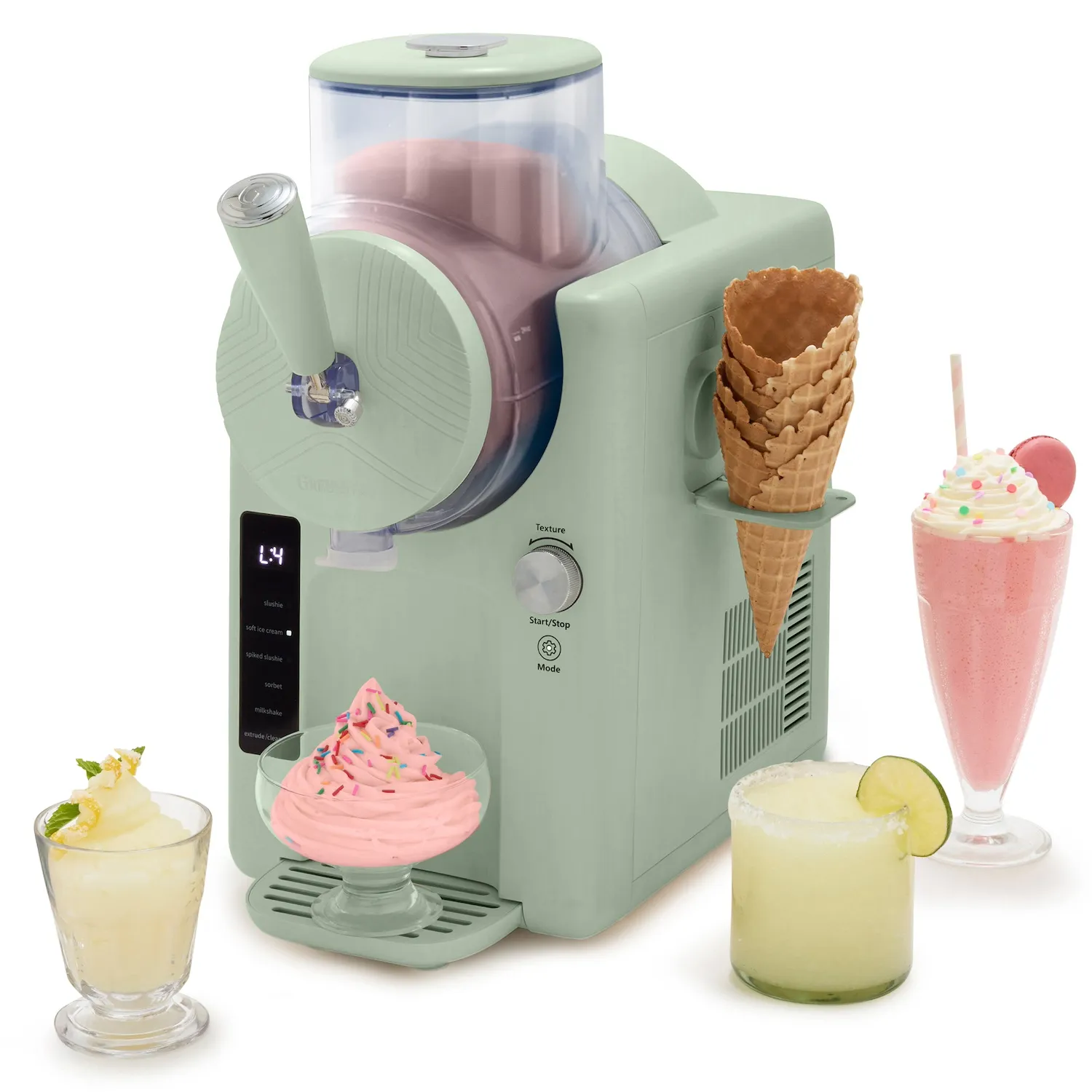 GreenPan Frost Ice Cream & Frozen Drink Maker 