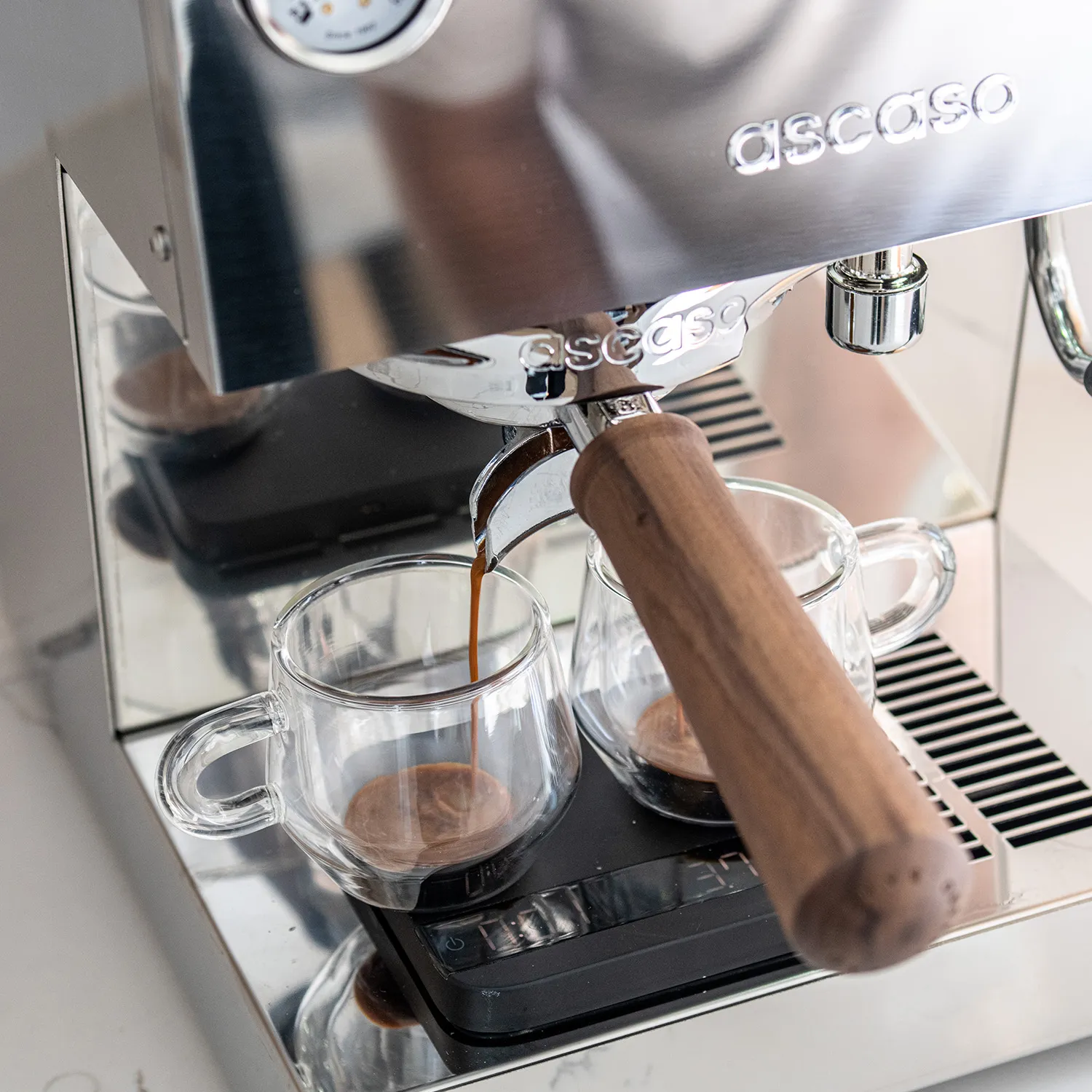 Ascaso Steel DUO Programmable Espresso Machine with PID Controller