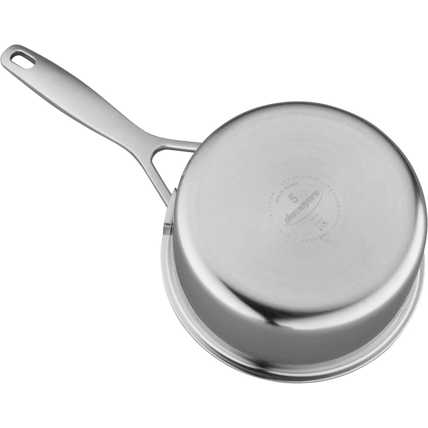 Demeyere Industry5 Stainless Steel Saucepan With Lid