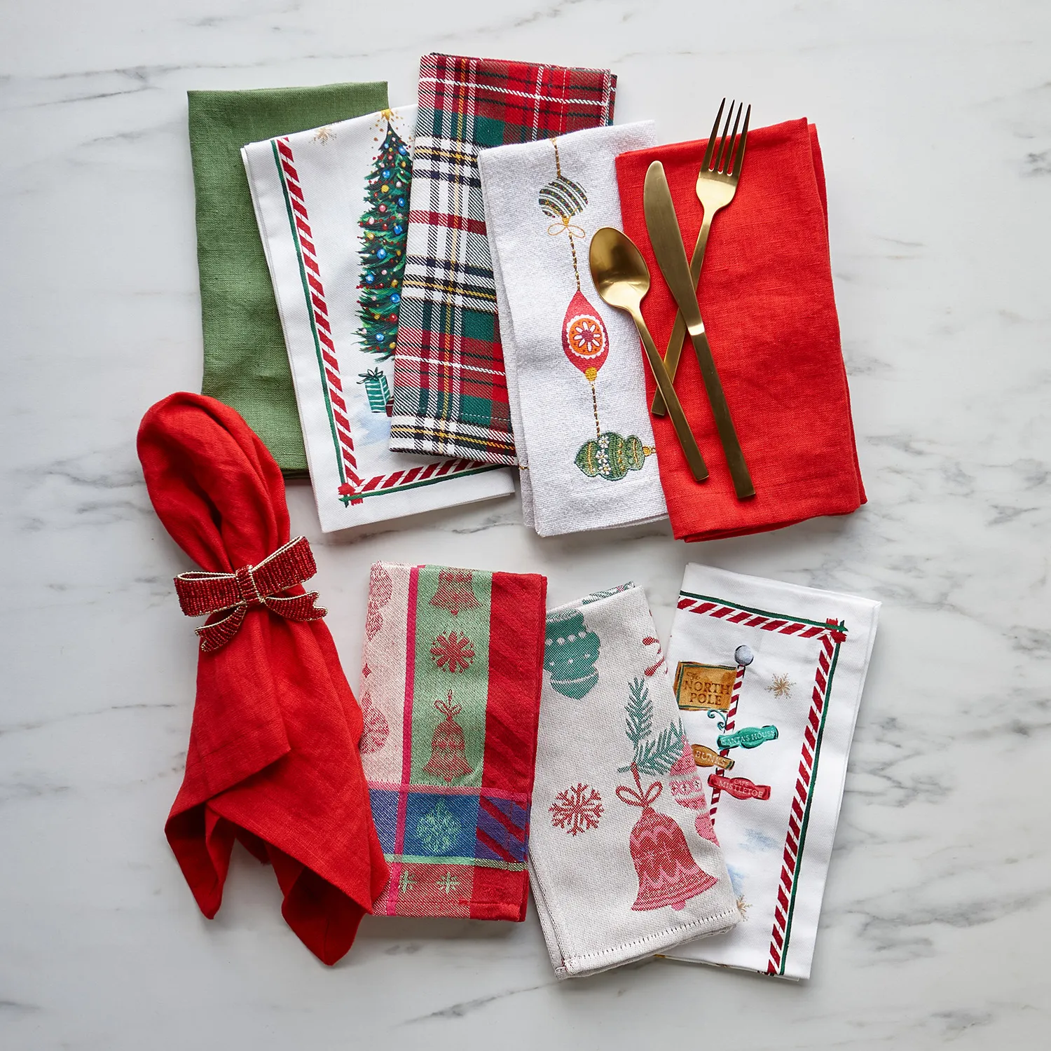 Sur La Table Nutcracker Jacquard Napkins, Set of 4