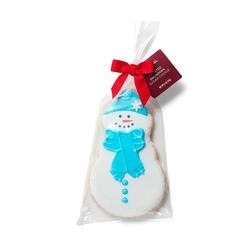 Sur la table Frosted Snowman Cookie