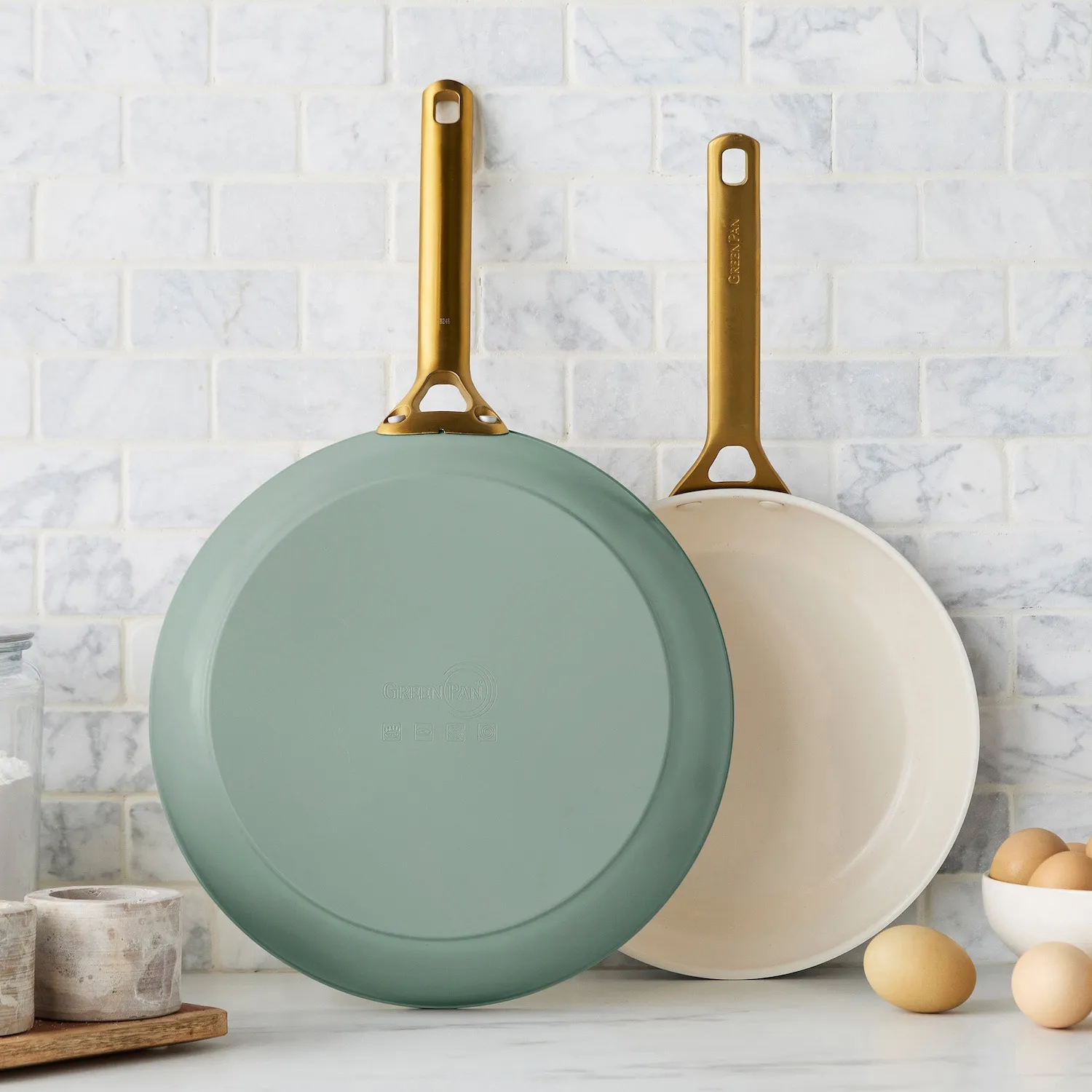 GreenPan Reserve Pro Skillets, Set of 2