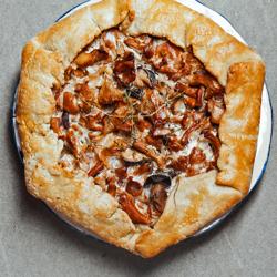 Online Wild Mushroom French Galette (Eastern Time)