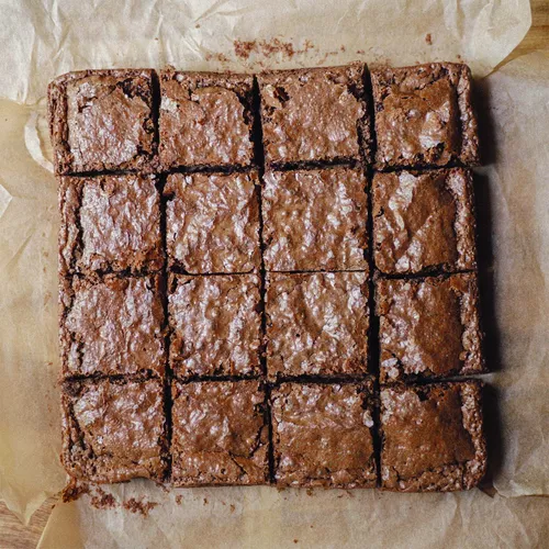 Flourless Soy Sauce Brownies