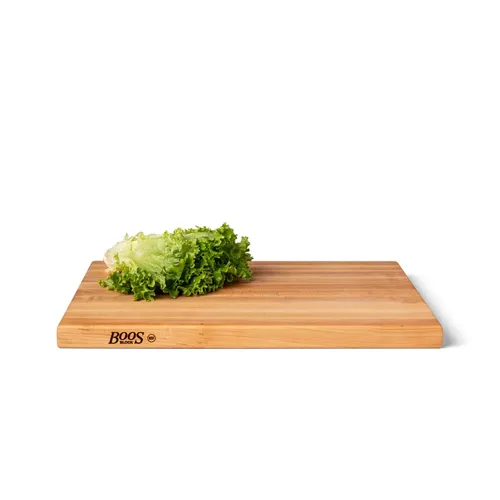 John Boos Maple Edge-Grain Cutting Boards w/ Grips, 1.5" Thick