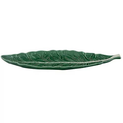 Bordallo Pinheiro Cabbage Narrow Leaf Platter, 15"