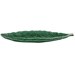 Bordallo Pinheiro Cabbage Narrow Leaf Platter, 15