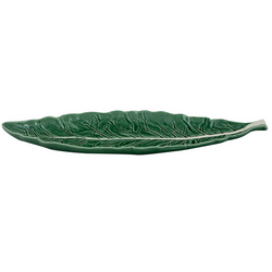 Bordallo Pinheiro Cabbage Narrow Leaf Platter, 15"