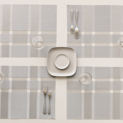 Chilewich Interlaced Silver Placemat 