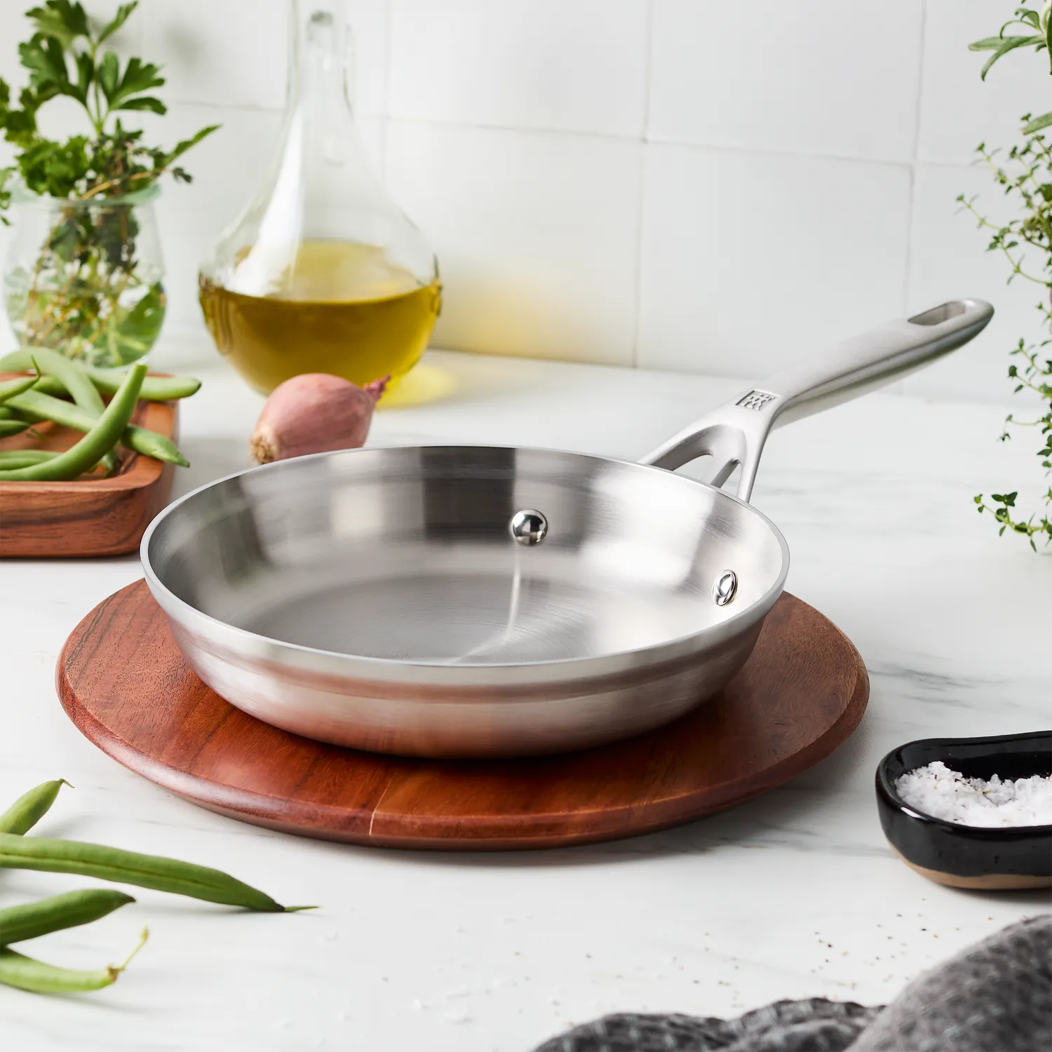 Zwilling Motion Stainless Steel Skillet