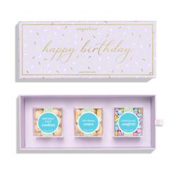 Sugarfina Happy Birthday Candy Bento Box, Set of 3