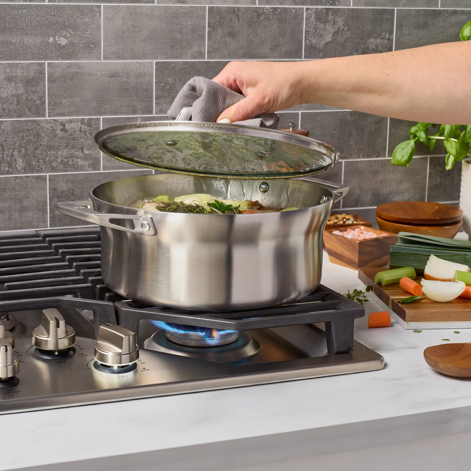 Zwilling Motion Stainless Steel Dutch Oven, 5 qt.