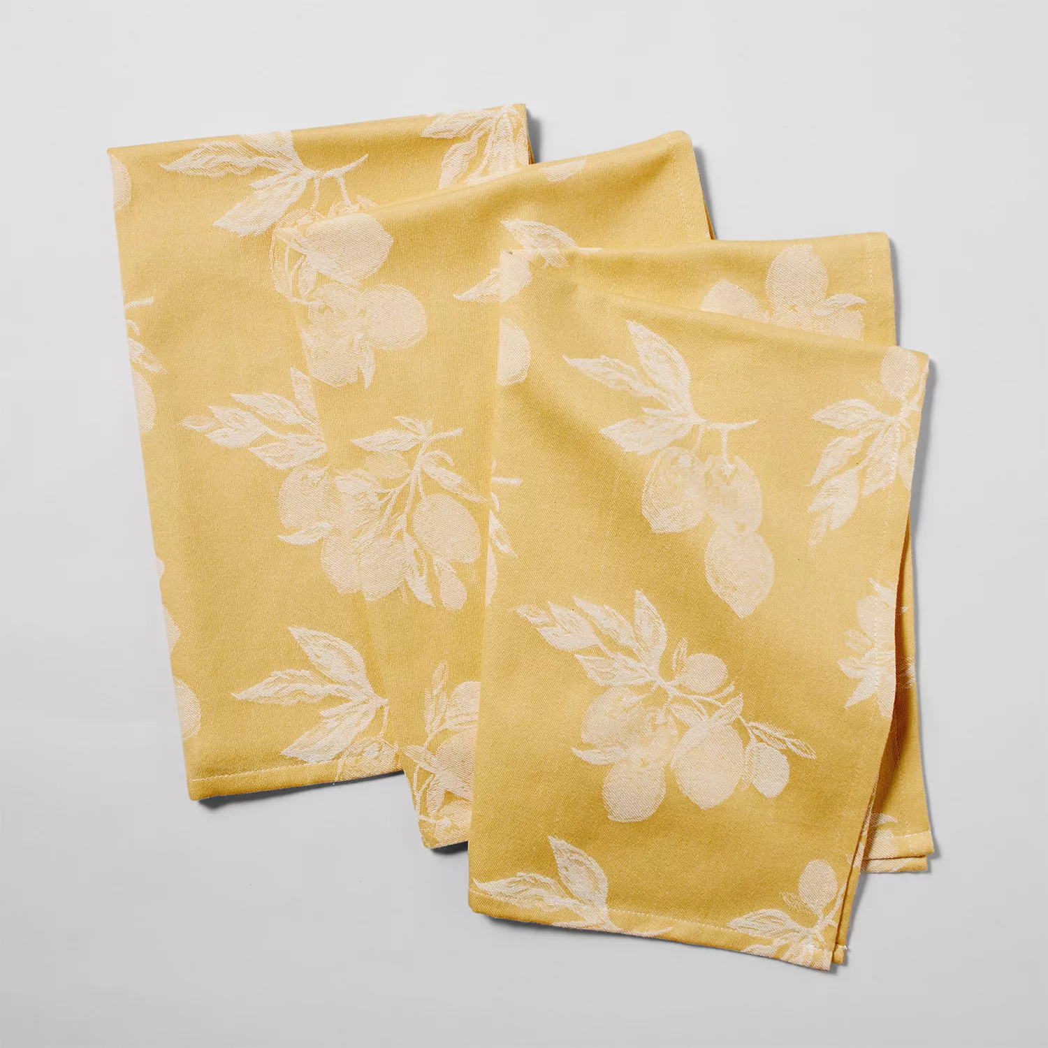 Sur La Table Citrus Jacquard Towels, Set of 3