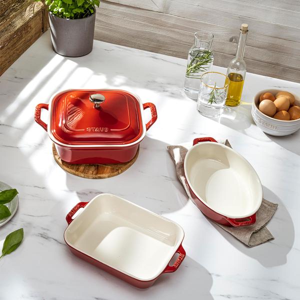 Staub Stoneware 4-Piece Baking Dish Set - thumbnail 3