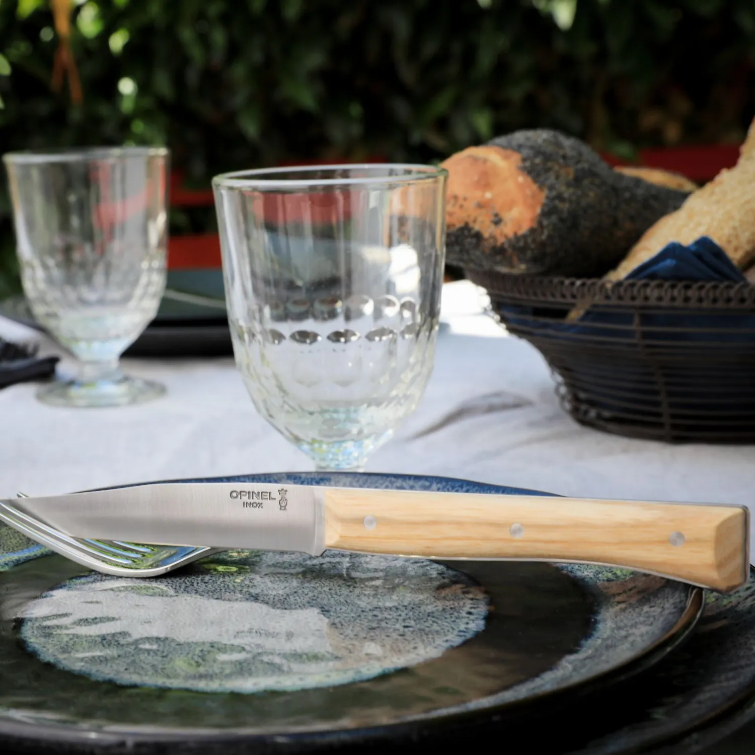 Opinel Facette 4-Piece Steak Knife Set