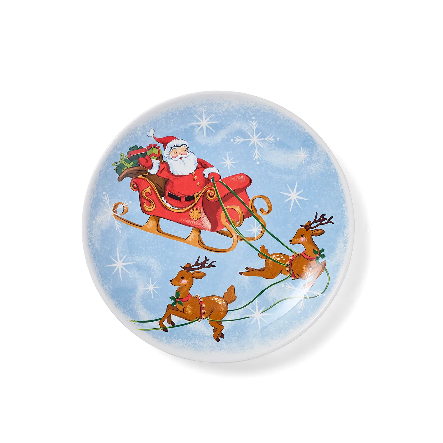 Sur La Table Santa Dinner Plate