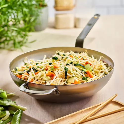 de Buyer Mineral B Carbon Steel Wok