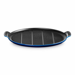 Le Creuset Round Bistro Grill, 12.5" This stovetop grill is great