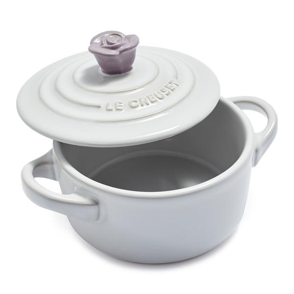 Le Creuset Flower-Knob Petite Cocotte, 8 oz.