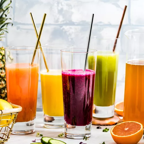 Beet Juice & Kombucha