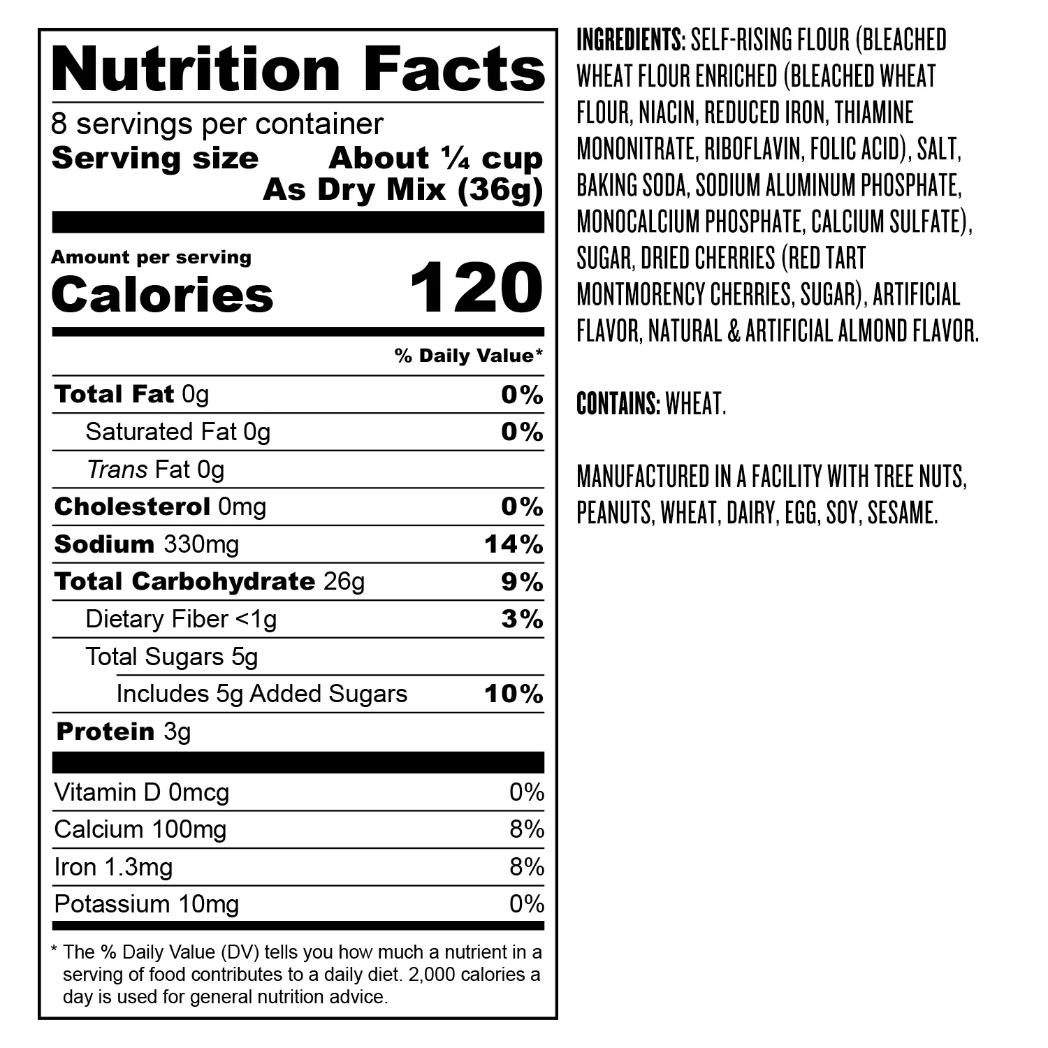 Sur La Table Cherry Almond Scones Mix