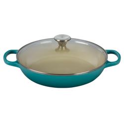 Le Creuset Buffet Casserole with Glass Lid, 3.5 qt. Best Braiser