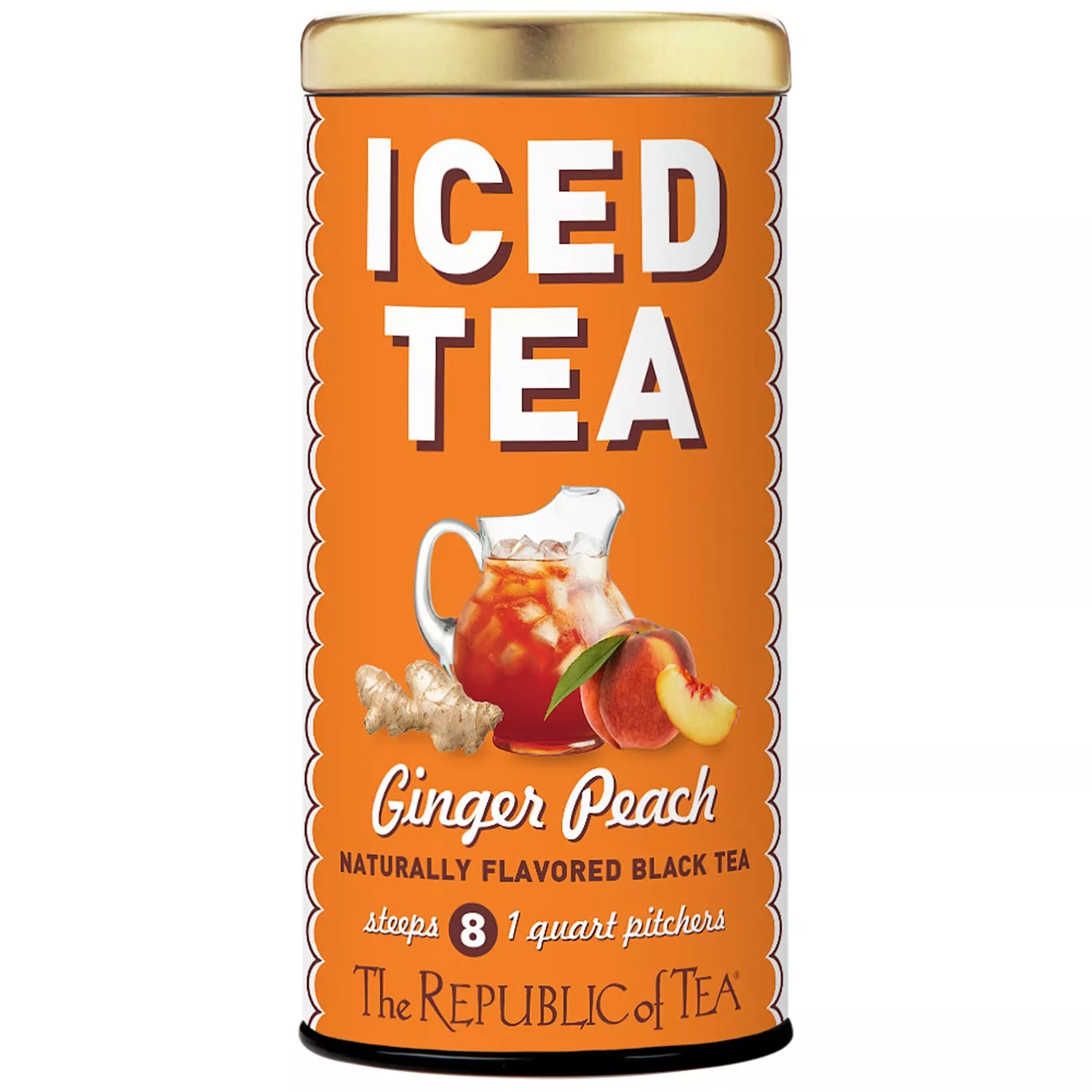 The Republic of Tea Ginger Peach Iced Tea