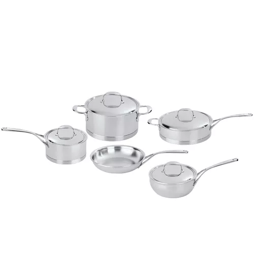 Demeyere Atlantis7 Stainless Steel Cookware Set, 9-Piece