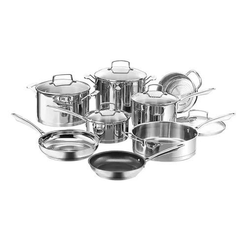 Cuisinart Chef's Classic Hard Anodized 17 Piece Cookware Set - Reading  China & Glass