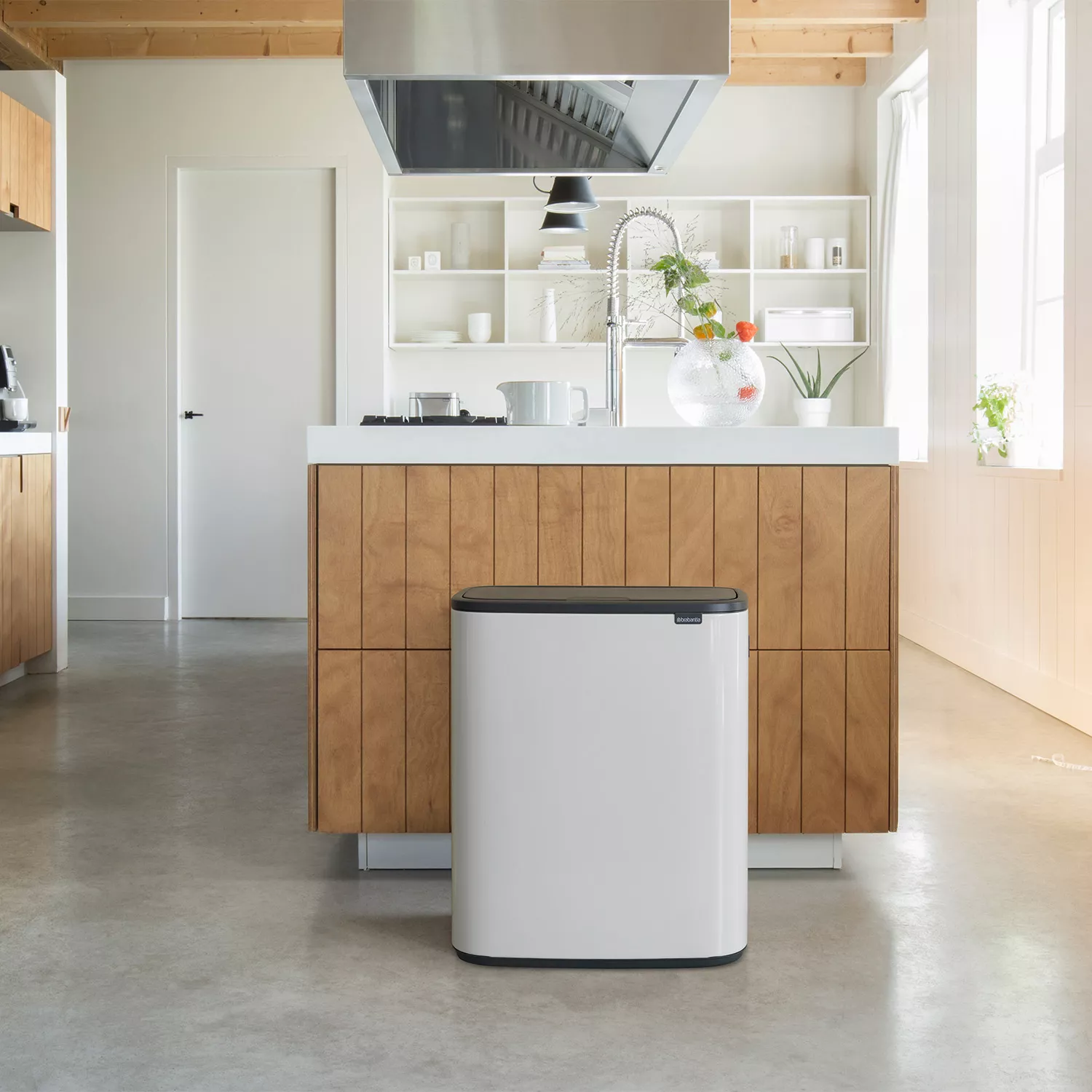 Brabantia Bo Touch Top Can, 60 L