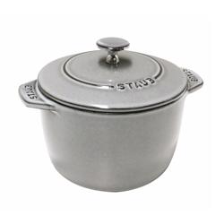 Staub Graphite Petite Round Oven, 1.5 qt. Best rice pot!