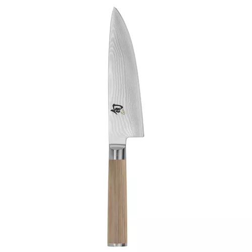 Shun Classic Chef’s Knife with Blonde Pakkawood Handle, 6" 