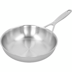 Demeyere Industry5 Stainless Steel Skillets found the perfect skillet for eggs