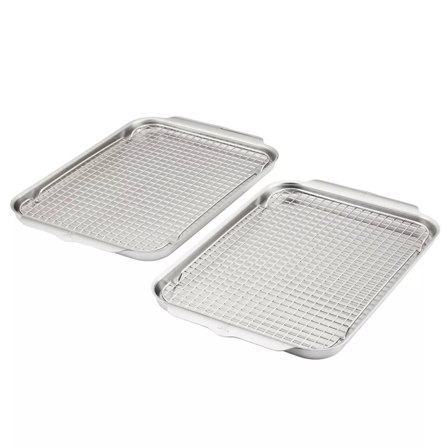 Hestan Provisions OvenBond Tri-Ply Half Sheet Pans with Racks, Set of 4