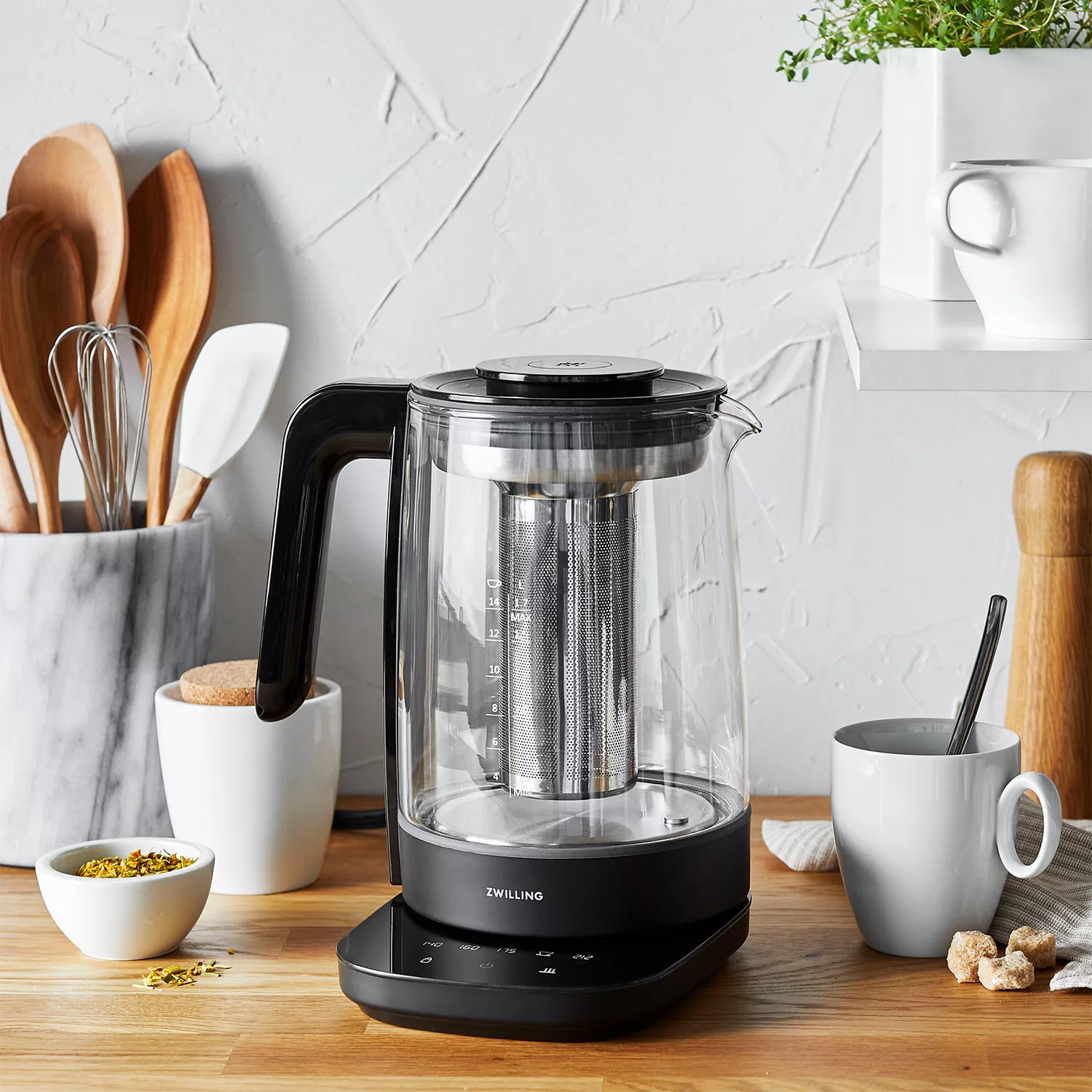 ZWILLING Enfinigy Glass Tea Kettle