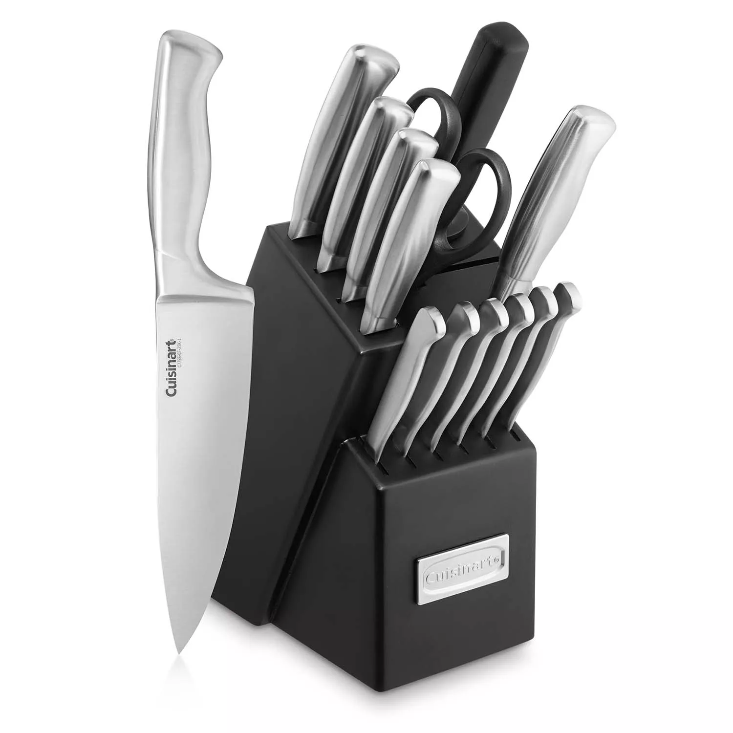 Supreme Series 19-Piece High Carbon Stainless Steel Knife Set in Gray Block